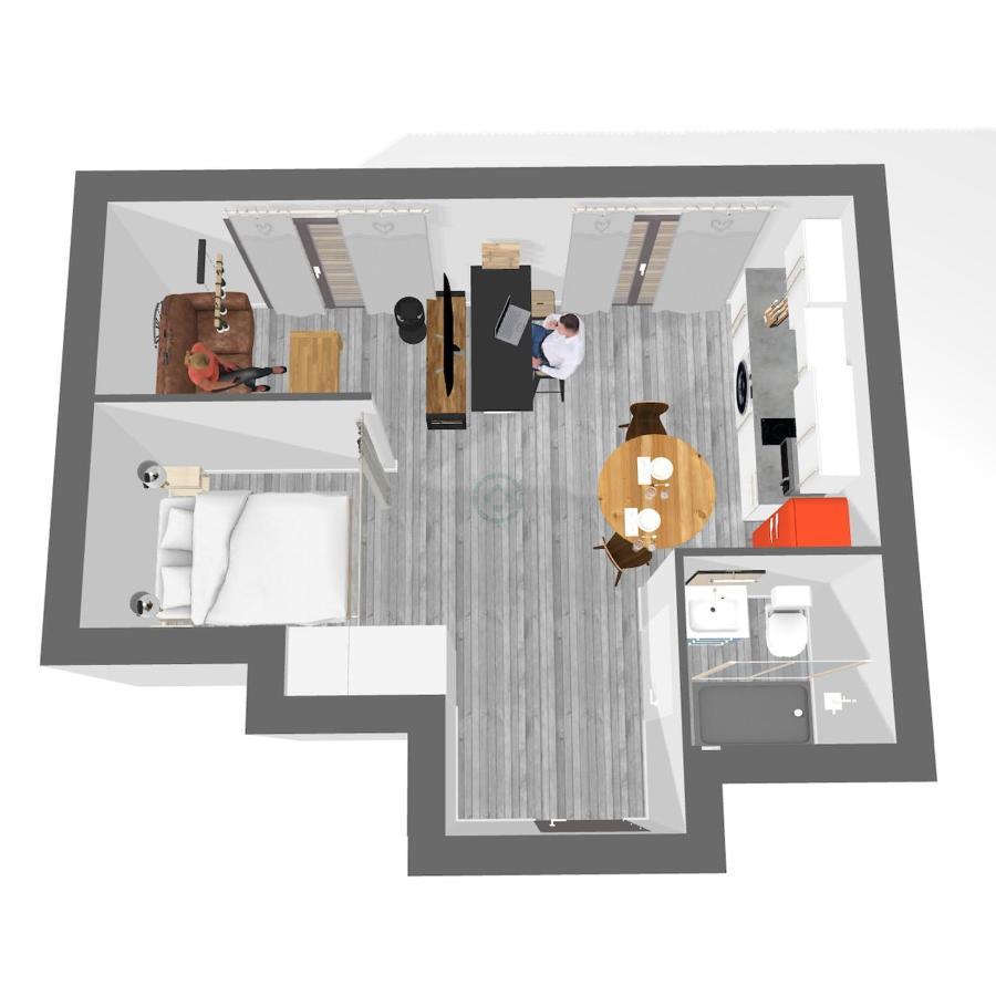 Montagnes Russes Apartment Grenoble Ngoại thất bức ảnh