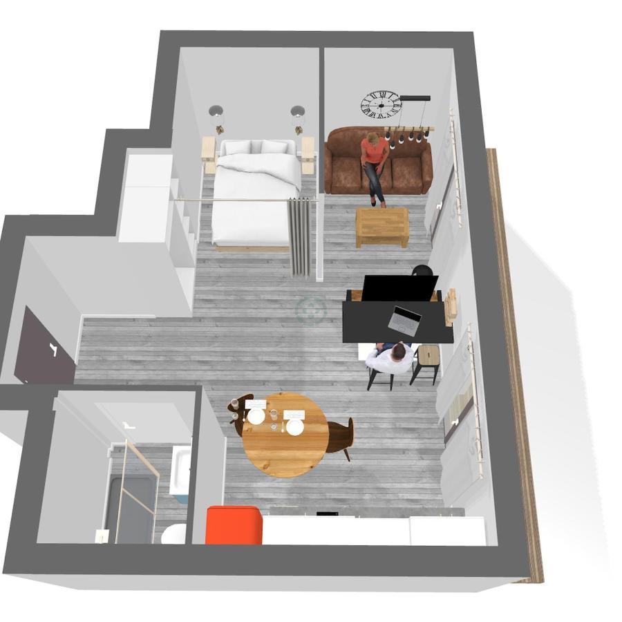 Montagnes Russes Apartment Grenoble Ngoại thất bức ảnh